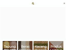 Tablet Screenshot of gasolorganik.com
